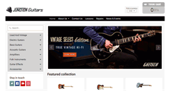 Desktop Screenshot of junctionguitars.com